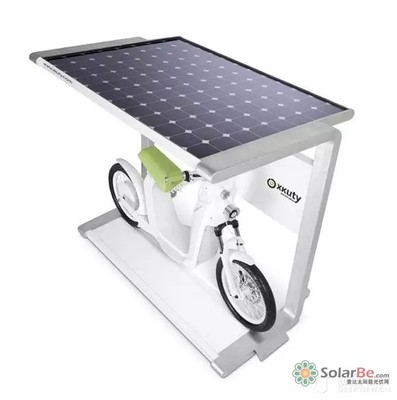 靠太阳能充电的小清新电动车_光伏科技_光伏资讯_solarbe索比太阳能光伏网